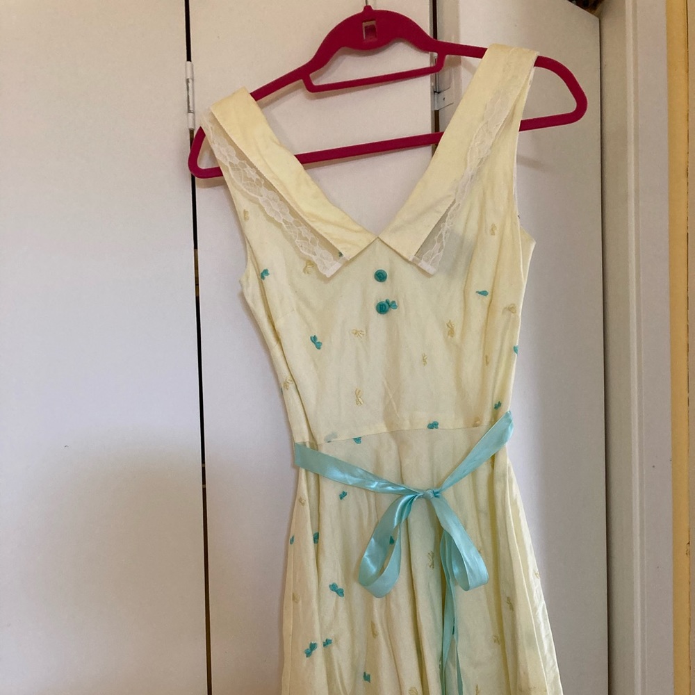 Beautiful Yellow Nishe Dress